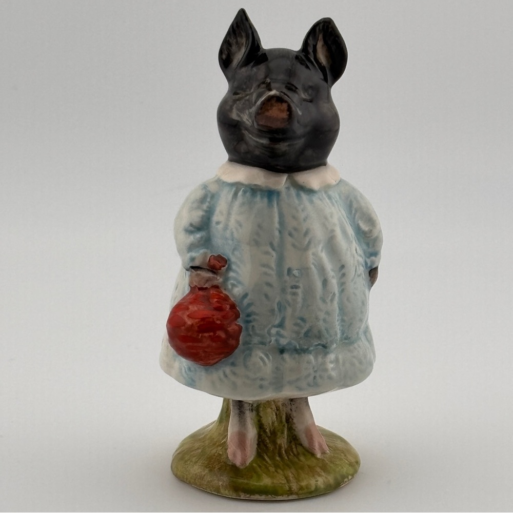 Vintage Beswick Beatrix Potter’s “Pig-Wig” Porcelain Figurine